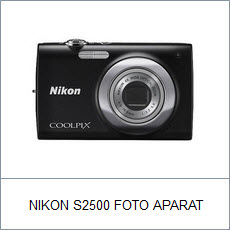 NIKON S2500 FOTO APARAT